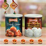 Send Diwali Sweets Hamper - Haldiram Gulabjamun & Rasgulla Combo Diwali Mithai Hamper to Mangalore Send Diwali Sweets Hamper - Haldiram Gulabjamun & Rasgulla Combo Diwali Mithai Hamper to Mangalore