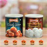 Send Diwali Sweets Hamper - Haldiram Gulabjamun & Rasgulla Combo (Express Delivery) Diwali Sweets to Kasargod Send Diwali Sweets Hamper - Haldiram Gulabjamun & Rasgulla Combo (Express Delivery) Diwali Sweets to Kasargod