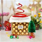 Send Ferrero Rocher with Santa Spring Cap Christmas Hampers to Vallabh Send Ferrero Rocher with Santa Spring Cap Christmas Hampers to Vallabh