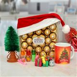 Send Ferrero Rocher, Mug, Christmas Tree Hamper Christmas Hampers to Sinor Send Ferrero Rocher, Mug, Christmas Tree Hamper Christmas Hampers to Sinor