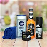 Send Mens Shower Hamper Cosmetics to Mehsana Send Mens Shower Hamper Cosmetics to Mehsana