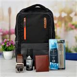 Send Mens Accessories With American Tourister Backpack Gift Hampers to Mehsana Send Mens Accessories With American Tourister Backpack Gift Hampers to Mehsana