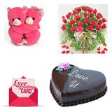 Send Red Roses Basket, Cakes with Hug Teddy & Love Card Same Day Delivery to Mehsana Send Red Roses Basket, Cakes with Hug Teddy & Love Card Same Day Delivery to Mehsana