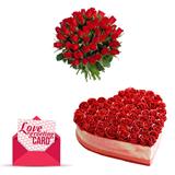 Send 24 Red Roses Bunch with Cake & Love Card Same Day Delivery to Elavur Send 24 Red Roses Bunch with Cake & Love Card Same Day Delivery to Elavur