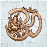 Send Om With Ganesha Wall hanging Home Decor to Bagalkot Send Om With Ganesha Wall hanging Home Decor to Bagalkot