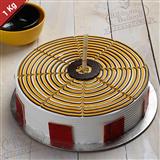 Send Royal Treat Cake from Ribbons and Ballons - 1 kg Cakes to Faridabad Send Royal Treat Cake from Ribbons and Ballons - 1 kg Cakes to Faridabad
