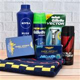 Send Freshen Up Hamper For Men Cosmetics to Ichalkaranji Send Freshen Up Hamper For Men Cosmetics to Ichalkaranji