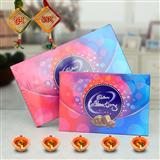 Send Cadburry Celebratiion with Diya Diwali hamper Diwali Chocolate Hamper to Ranoli Send Cadburry Celebratiion with Diya Diwali hamper Diwali Chocolate Hamper to Ranoli