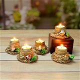 Send 5 Pcs White & Golden Bird Diya Diwali Diyas to Ambasamudram Send 5 Pcs White & Golden Bird Diya Diwali Diyas to Ambasamudram