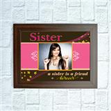 Send Sister is My Best Friend Personalized Photo Frame Personalized Gifts to Ichalkaranji Send Sister is My Best Friend Personalized Photo Frame Personalized Gifts to Ichalkaranji