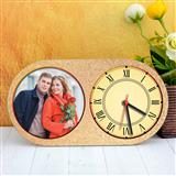 Send Oval Shaped Photo Clock Personalized Gifts to Bahawalpur Send Oval Shaped Photo Clock Personalized Gifts to Bahawalpur