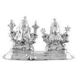 Send Laxmi Ganesh Idol Silver Gifts to Ambasamudram Send Laxmi Ganesh Idol Silver Gifts to Ambasamudram