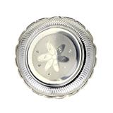 Send Designer Silver Thali Silver Gifts to Tumkur Send Designer Silver Thali Silver Gifts to Tumkur
