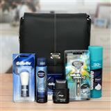 Send Gellette Shaving Kit With Sling Bag Cpmbo Gift Hampers to Umreth Send Gellette Shaving Kit With Sling Bag Cpmbo Gift Hampers to Umreth