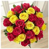 Send 24Pcs Red & Yellow Roses Bouquet Flowers to Umreth Send 24Pcs Red & Yellow Roses Bouquet Flowers to Umreth