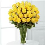 Send 36Pcs Yellow Rose In a Vase Flowers to Madurai Send 36Pcs Yellow Rose In a Vase Flowers to Madurai