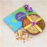 Send Cadbury Celebration with Mixed Dryfruit Hamper Express Same Day Delivery to Akaltara Send Cadbury Celebration with Mixed Dryfruit Hamper Express Same Day Delivery to Akaltara