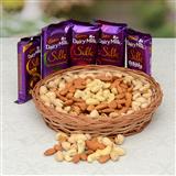 Send Dairymilk Silk with Mixed Dryfruits Hmaper Express Same Day Delivery to Madurai Send Dairymilk Silk with Mixed Dryfruits Hmaper Express Same Day Delivery to Madurai