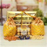 Send Mixed Sweets With Dryfruits & Ferrero Rocher Gift Hampers to Bhuj Send Mixed Sweets With Dryfruits & Ferrero Rocher Gift Hampers to Bhuj