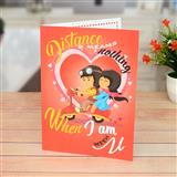 Send Distance Is Nothing Personalized Greeting Card Personalized Gifts to Solapur, Karnataka Send Distance Is Nothing Personalized Greeting Card Personalized Gifts to Solapur, Karnataka