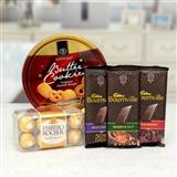Send Bournville With Ferrero Rocher & Butter Cookies Gift Hampers to Kharar Send Bournville With Ferrero Rocher & Butter Cookies Gift Hampers to Kharar