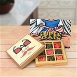 Send Super Dad Card With Handmade Chocolate Box Dad to Curchorem Send Super Dad Card With Handmade Chocolate Box Dad to Curchorem