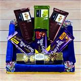 Send Mixed Chocolates Hamper Thali Thali to Srirangapatna Send Mixed Chocolates Hamper Thali Thali to Srirangapatna