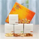 Send Mixed Set of 4 Dry Fruits Box Dry Fruits Hampers to Chitradurga Send Mixed Set of 4 Dry Fruits Box Dry Fruits Hampers to Chitradurga