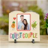 Send Cutest Couple Personalised Rock Personalized Gifts to Bhuj Send Cutest Couple Personalised Rock Personalized Gifts to Bhuj