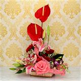 Send Attractive Flowers Basket Flowers to Jhabua Send Attractive Flowers Basket Flowers to Jhabua