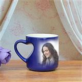 Send Personalised Blue Magic Love Handle Mug Wife to Noida Send Personalised Blue Magic Love Handle Mug Wife to Noida