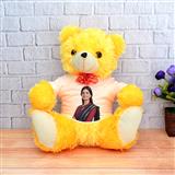 Send Personalised Yellow Teddy for Wife Wife to Jharsuguda Send Personalised Yellow Teddy for Wife Wife to Jharsuguda