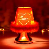 Send Furry Lamp With Love Heart Home Decor to Igatpuri Send Furry Lamp With Love Heart Home Decor to Igatpuri