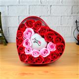 Send Adorable LED Heart Shaped Roses Box Home Decor to Jamalpur Send Adorable LED Heart Shaped Roses Box Home Decor to Jamalpur