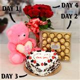 Send Mesmerising 4 Day Serenade For Valentine Serenades to Gokak Send Mesmerising 4 Day Serenade For Valentine Serenades to Gokak