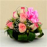 Send Decorative Rose Arrangement Roses to 