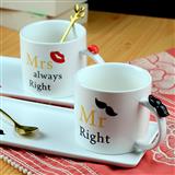Send Mr. Right & Mrs. Always Right Mug Set Kitchen & Tableware to Igatpuri Send Mr. Right & Mrs. Always Right Mug Set Kitchen & Tableware to Igatpuri
