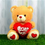 Send Lovable Teddy With Love You Heart Soft Toys to Noida Send Lovable Teddy With Love You Heart Soft Toys to Noida
