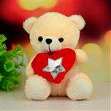 Send Exquisite Teddy With Lovely Heart Soft Toys to Gokak Send Exquisite Teddy With Lovely Heart Soft Toys to Gokak