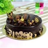 Send Chocolate Dripping Cake - 1kg Special Cakes to 