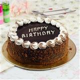 Send Eggless Round Chocolate Cake Birthday Cakes to 