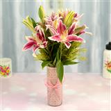 Send Charming Lilies Flowers to Bellary Send Charming Lilies Flowers to Bellary