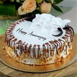 Send Anniversary Butter Scotch Cake-1 Kg Anniversary Cakes to Sangrur Send Anniversary Butter Scotch Cake-1 Kg Anniversary Cakes to Sangrur