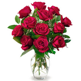 Charming Roses Vase