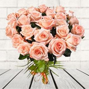 Beautiful Peach Roses
