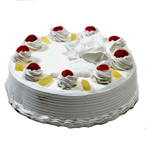 Send Eggless Pineapple Cake-1 Kg to Hyderabad