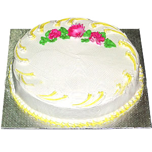 Send Eggless Vanilla Cake-2 Kg to Hyderabad
