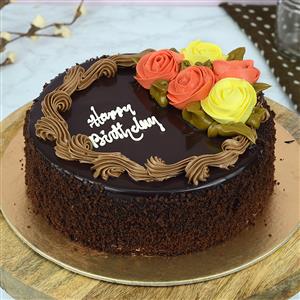 Send Birthday Cake on Send Heart Shaped 1 Kg  Chocolate Cake Cakes To Hyderabad