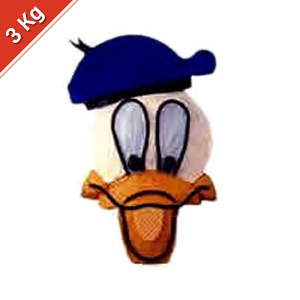  Donald Duck Shape Cake - 3 kg 