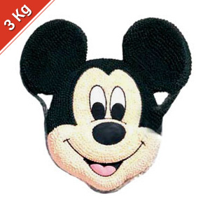 Send Mickey Mouse Shape Cake to Hyderabad